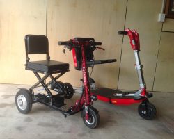 CTS350 & FSC350 folding travel scooters
