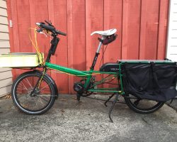 Bike Friday cargo bike 500watt 24.5ahr