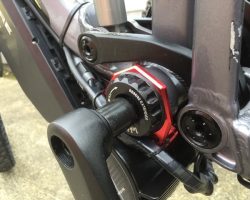 Giant Trance with Lekkie BB92 bottom bracket adapter