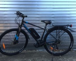 HARO Astoria commuter set up with 500watt 17.5ahr