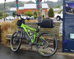 Voodoo Zobop 500watt 24.5ahr at the top of Baldwin St in Dunedin