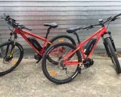 His & Hers Merida Big Seven 20s. 500watt 14ahr