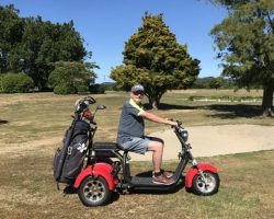 Venture Golf Trike in action