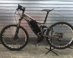 Merida One Twenty Small 500watt 17.5ahr Custom battery & bag