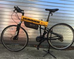 Hummer folding bike 750watt 14ahr
